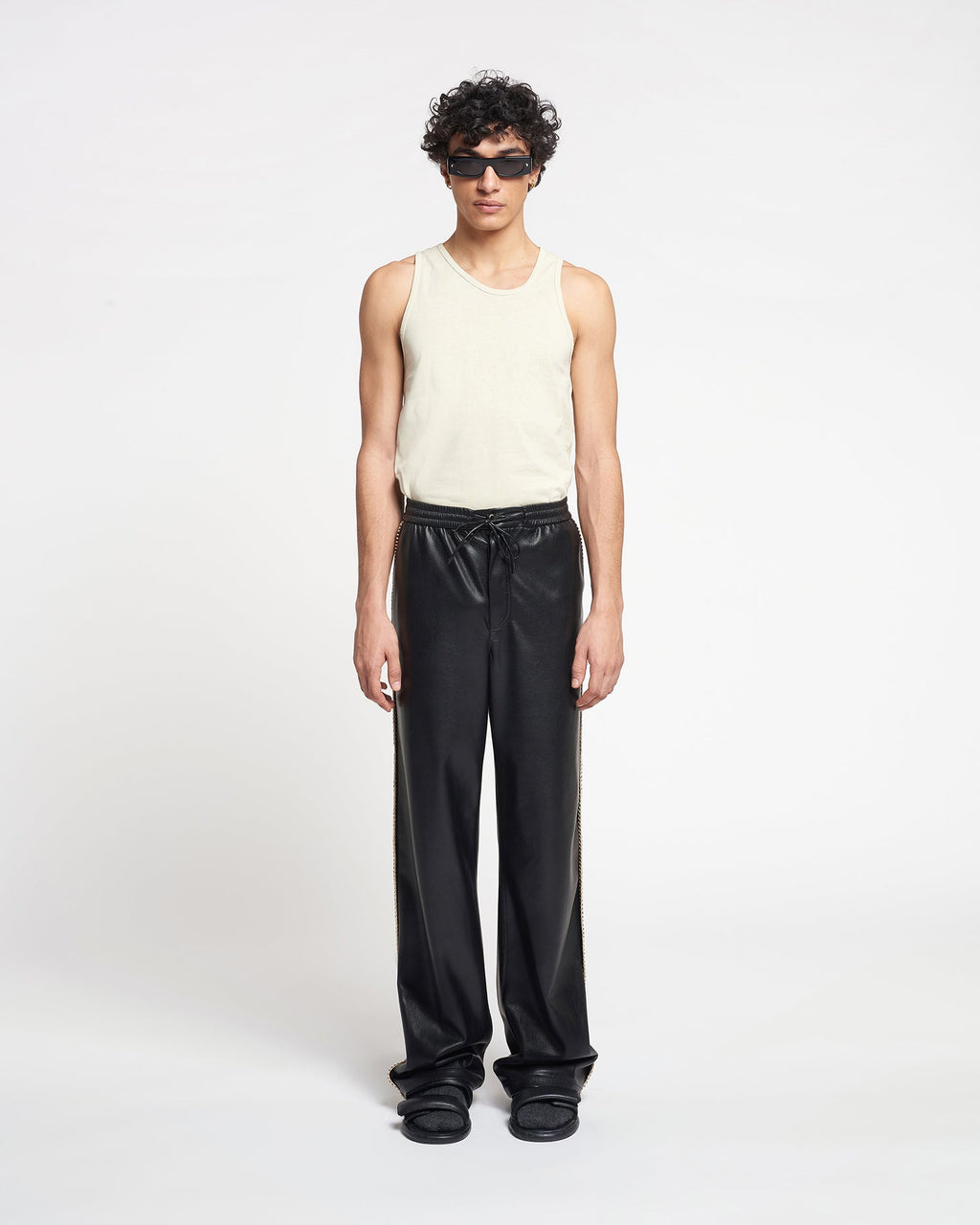 Nanushka Aziz - Organically Grown Cotton Tank Top - Shell