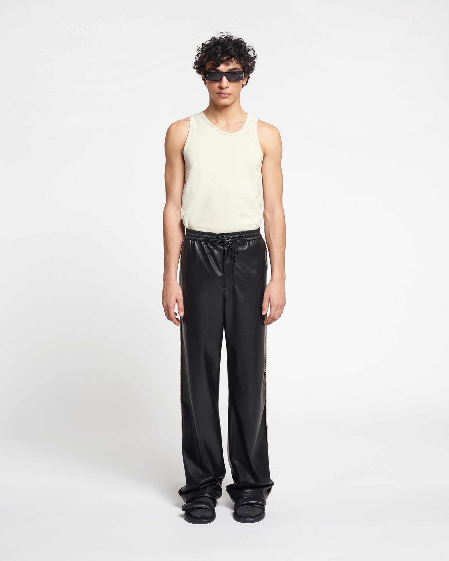 Nanushka Aziz - Organically Grown Cotton Tank Top - Shell
