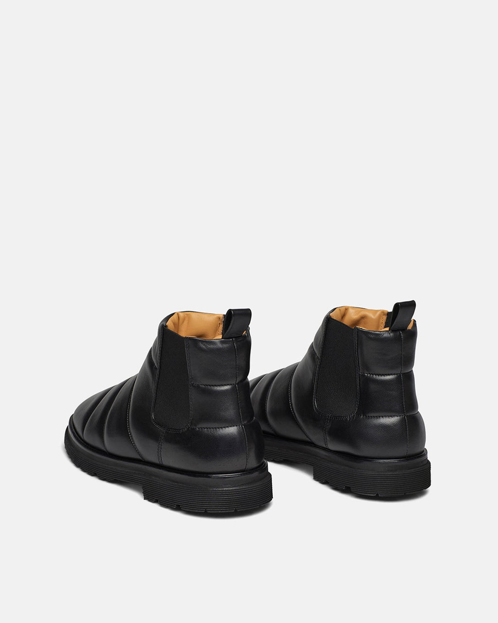 Nanushka Bede Mens - Rounded Toe Boot - Black