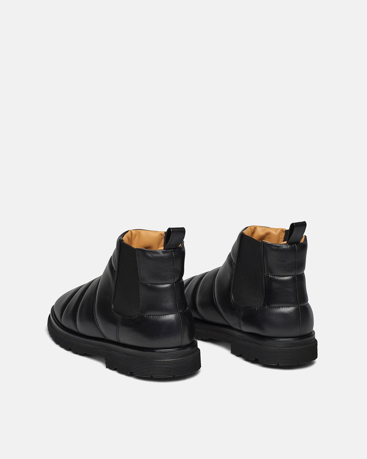 Nanushka Bede Mens - Rounded Toe Boot - Black