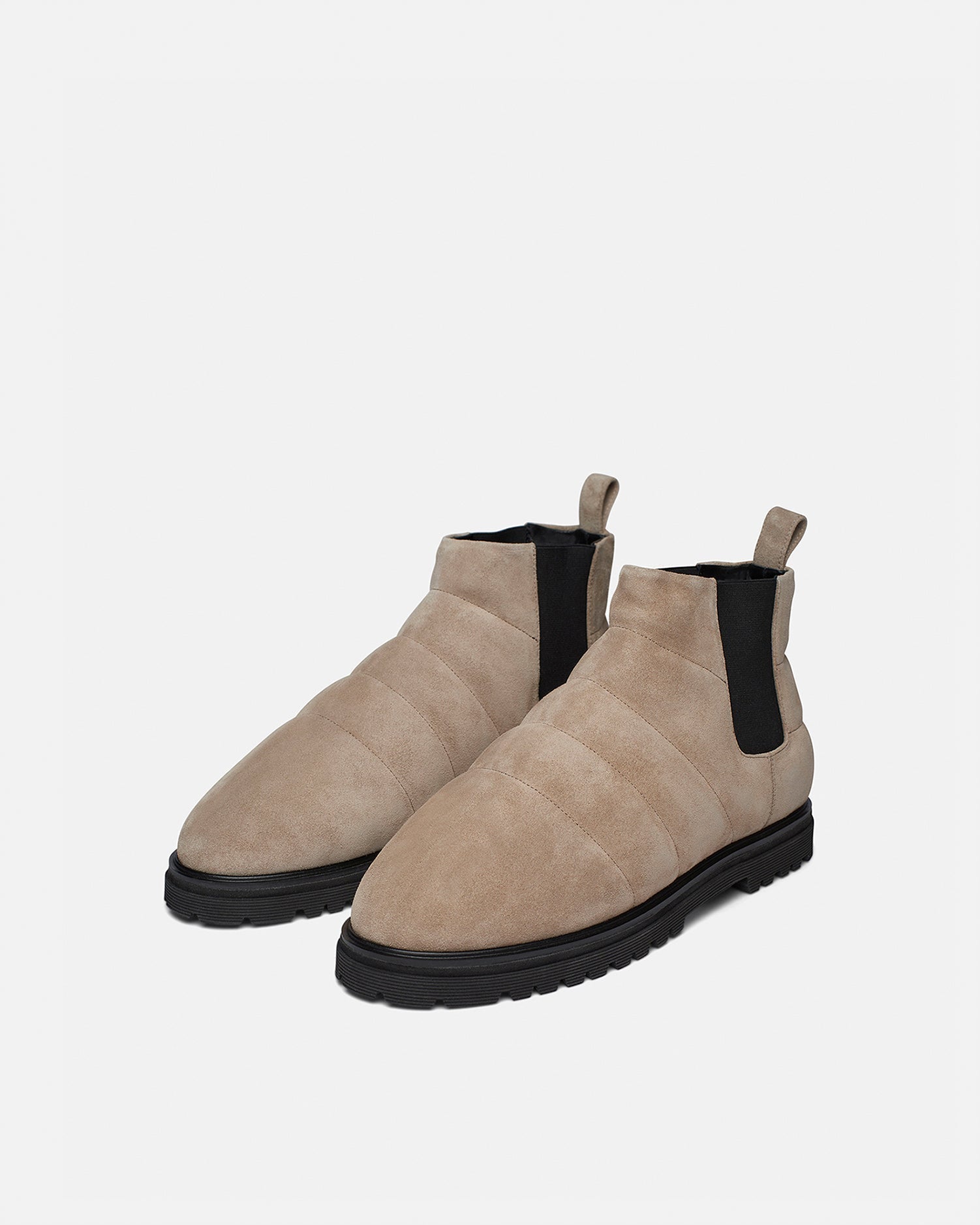 Nanushka Bede Mens - Rounded Toe Boot - Stone
