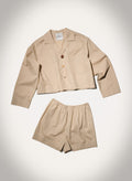 Nanushka Vally - Light Poplin Shirt - Beige