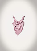 Nanushka Petra - Sleeveless Draped Slip Satin Top - Dusty Pink