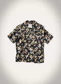 Nanushka Bodil - Printed Silk Twill Shirt - Black Floral