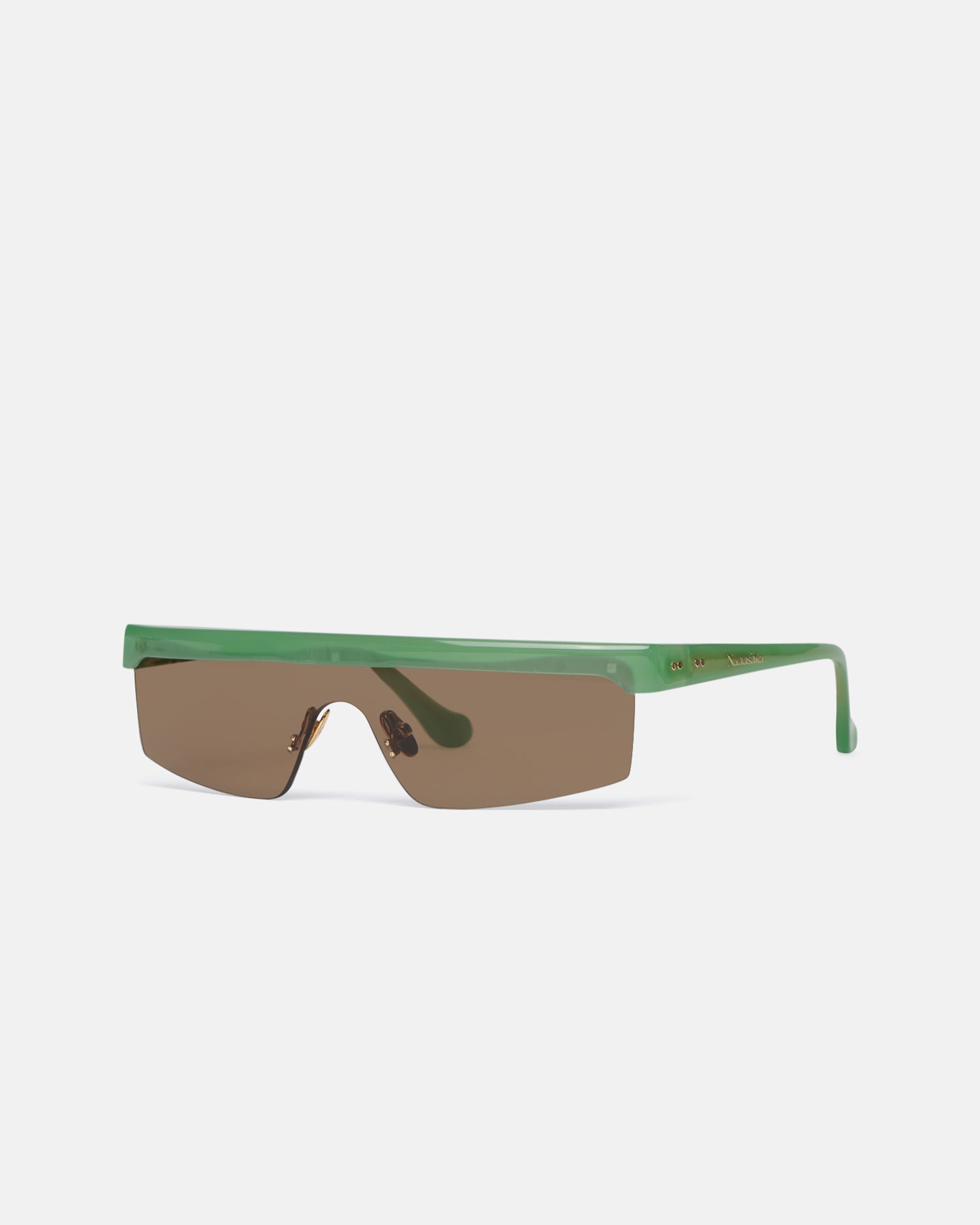 Nanushka Callias - Bio-Plastic Sunglasses - Green Eyewear