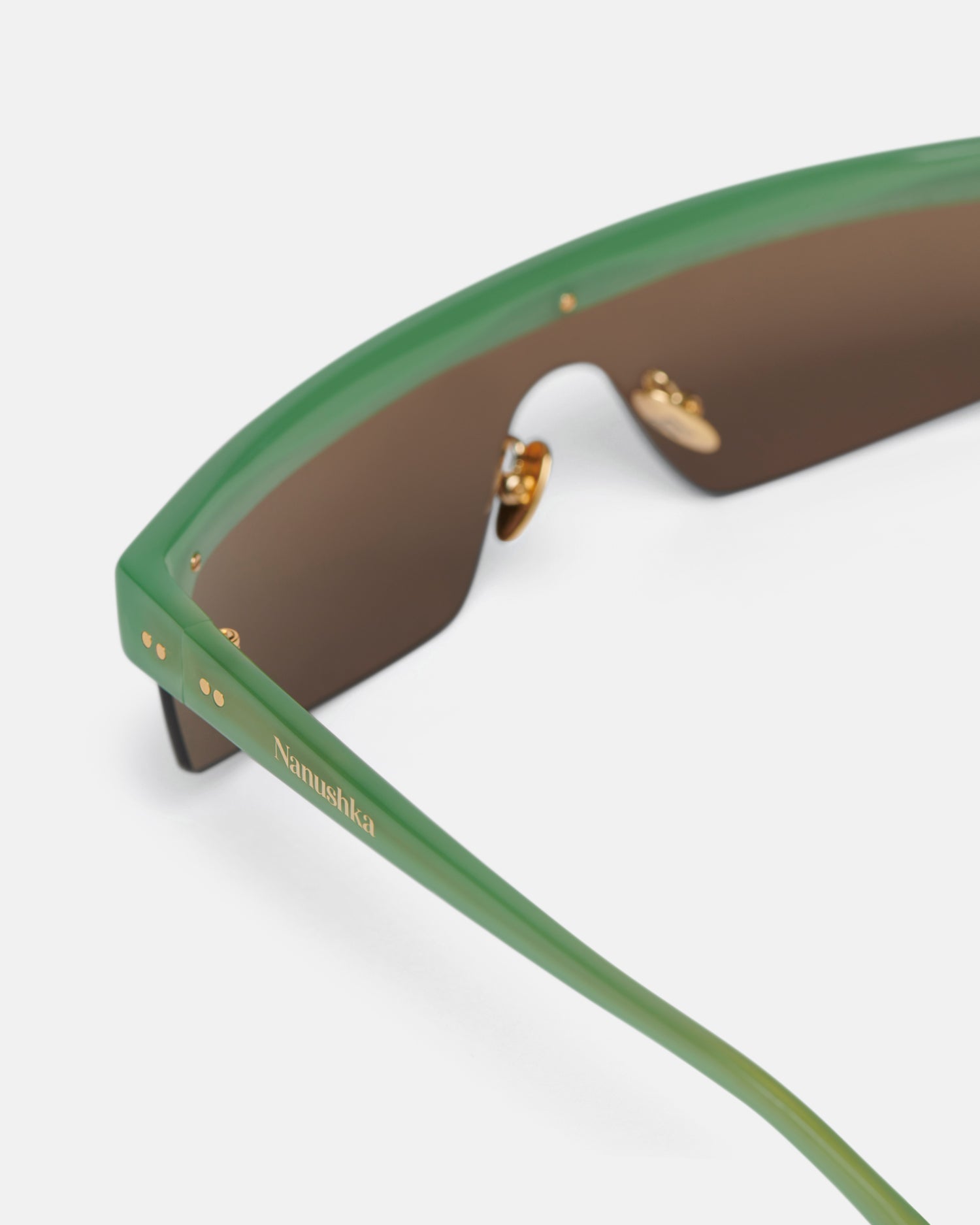 Nanushka Callias - Bio-Plastic Sunglasses - Green Eyewear