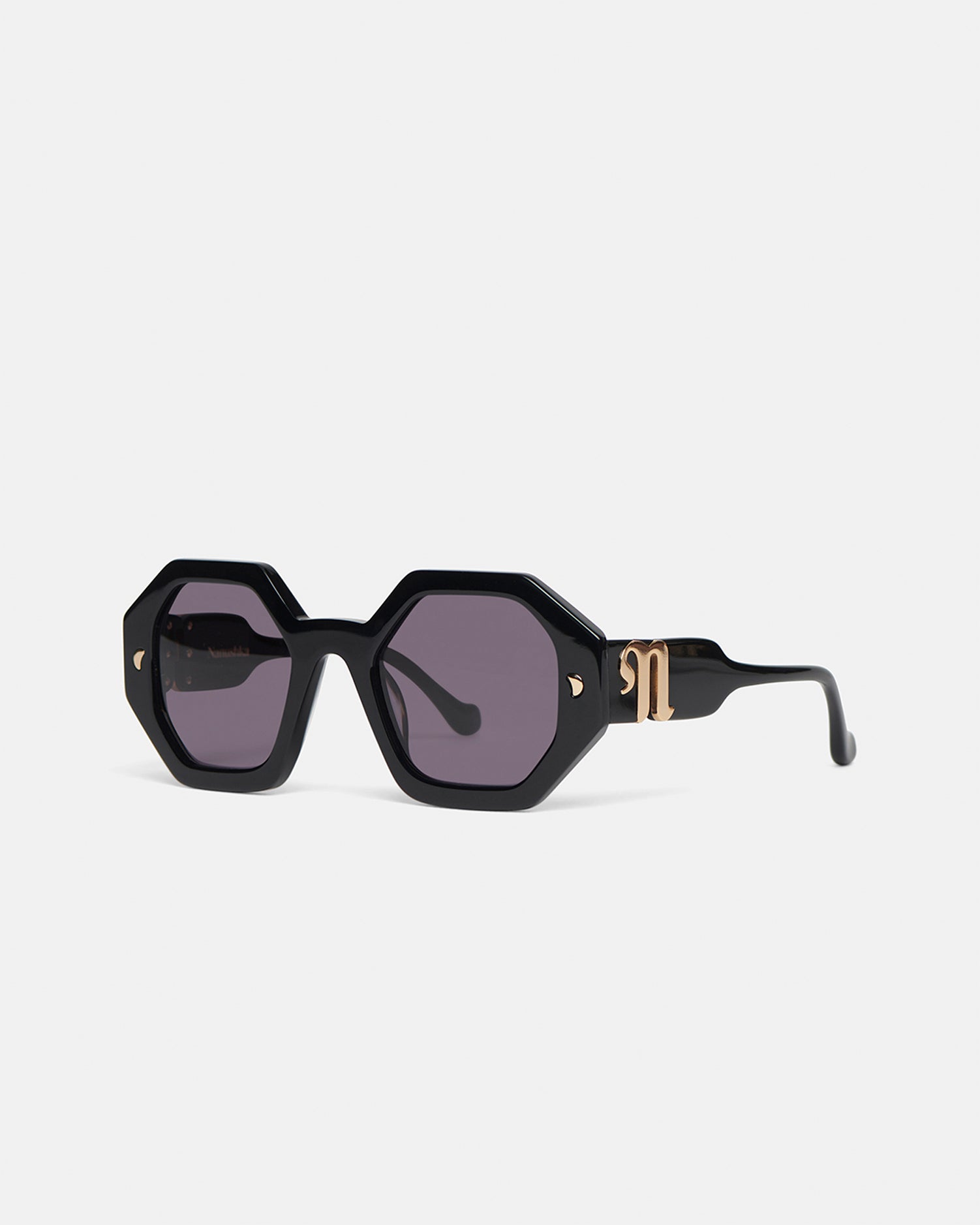 Nanushka Carlen - Bio-Plastic Sunglasses - Black