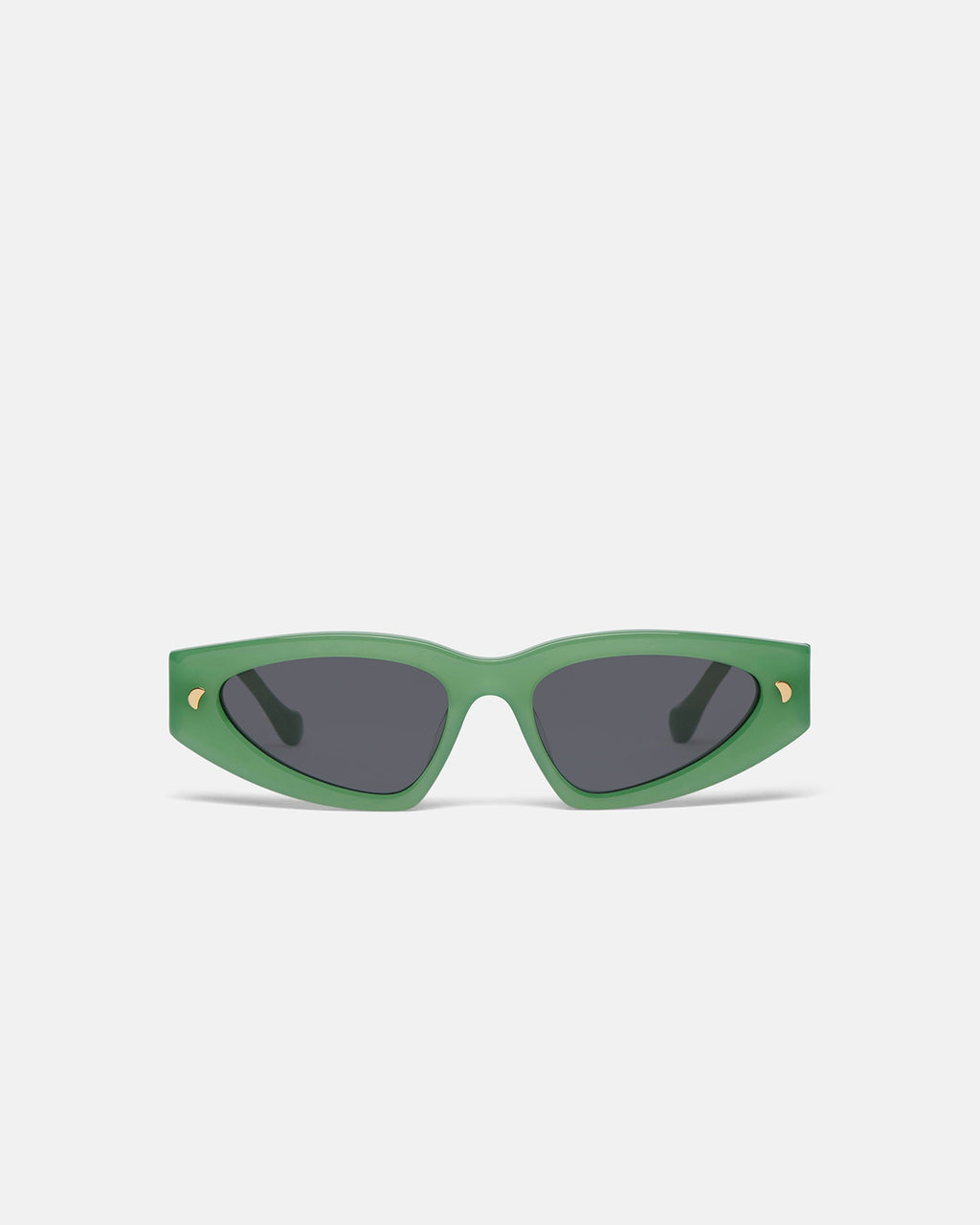 Nanushka Crista - Bio-Plastic D-Frame Sunglasses - Green