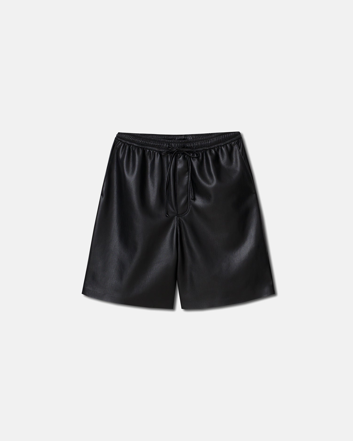 Nanushka Doxxi - Okobor™ Alt-Leather Shorts - Black