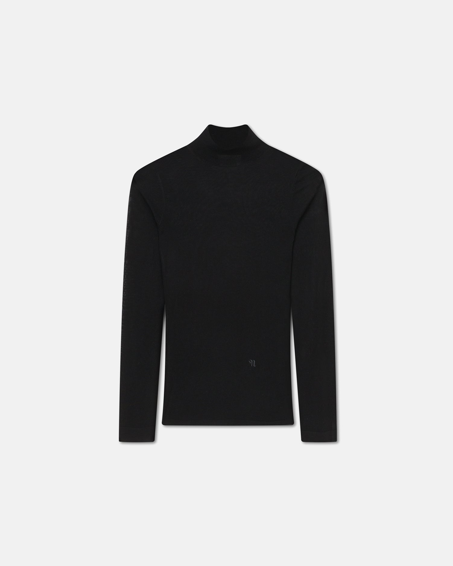 Nanushka Harri - Fine Merino Wool Top - Black