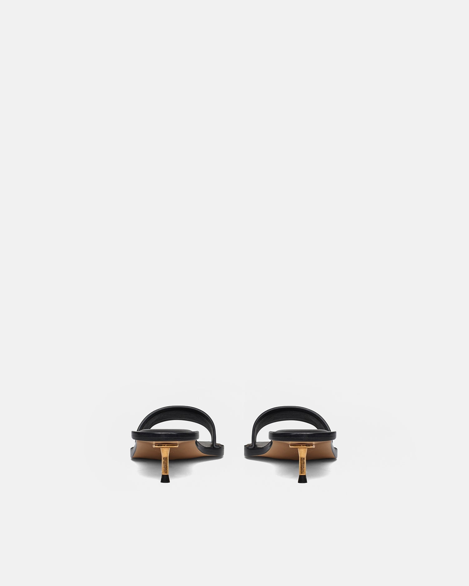Nanushka Ibiron - Leather Sandals - Black