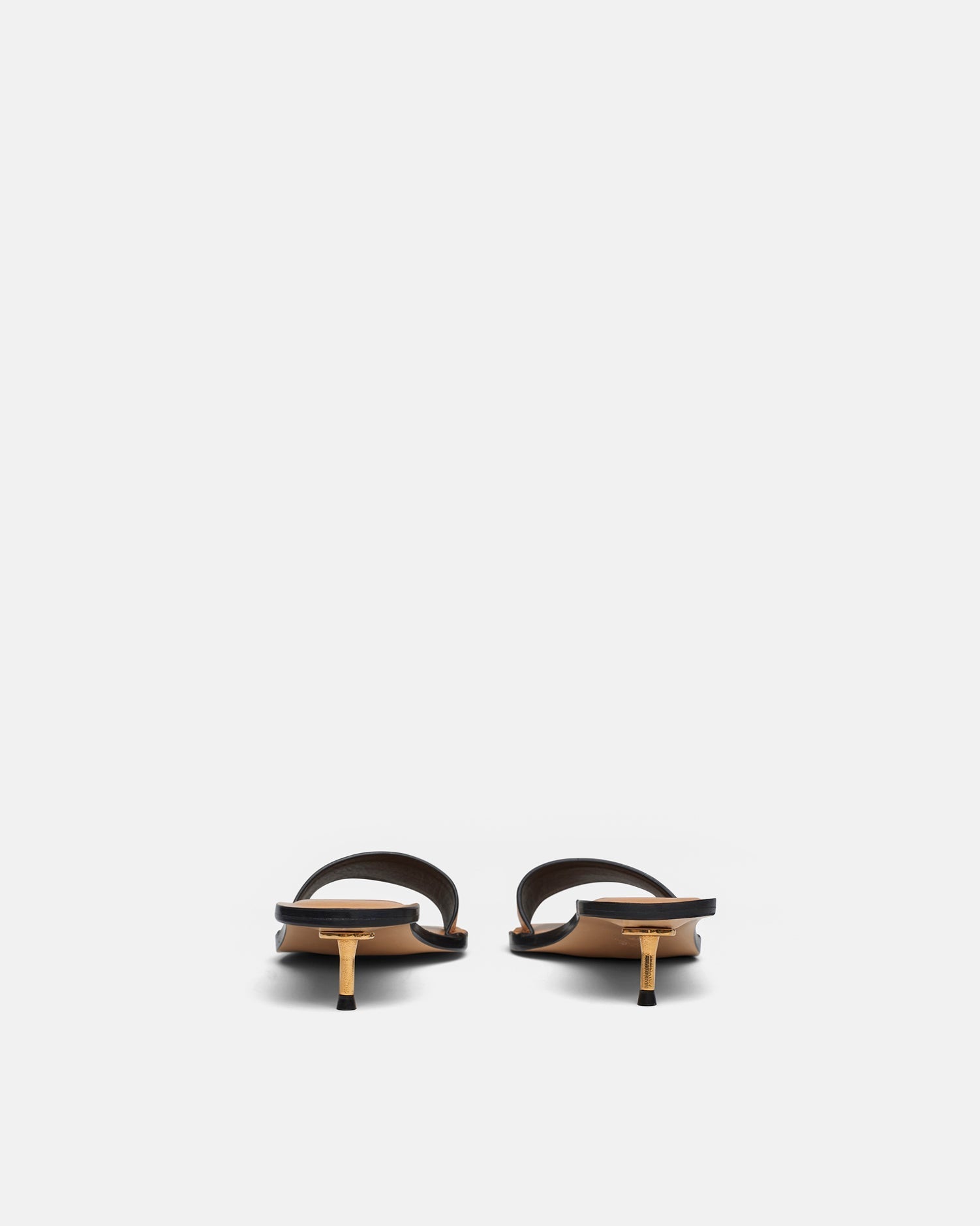 Nanushka Ibiron - Leather Sandals - Natural Tan