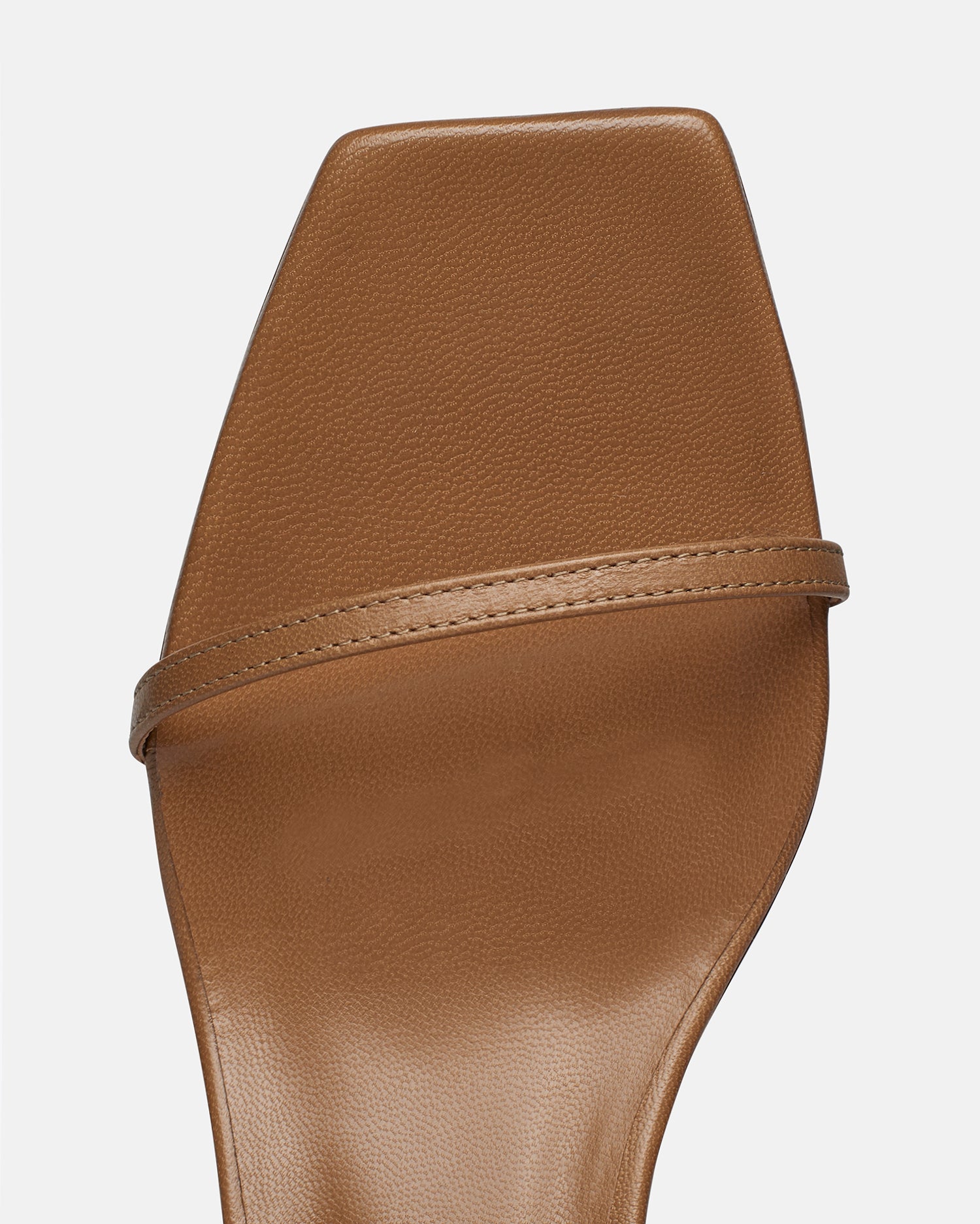 Nanushka Jol - Leather Sandals - Nut Brown
