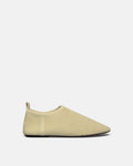 Nanushka Maris Rounded Toe - Mesh-Knit Round-Toe Slip On Shoes - Sand Mesh
