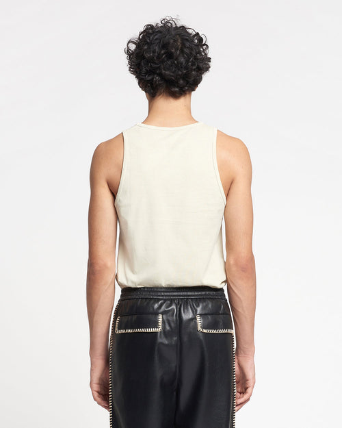 Nanushka Aziz - Organically Grown Cotton Tank Top - Shell