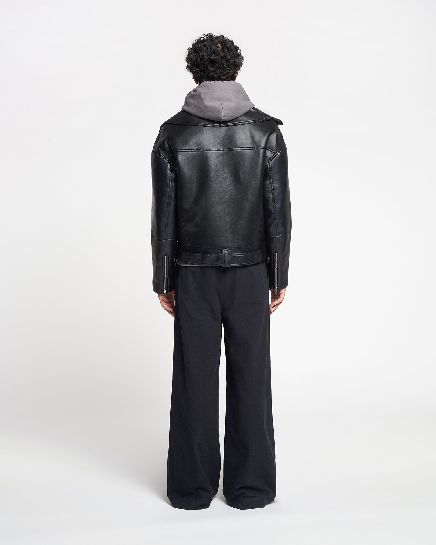 Nanushka Berti - Regenerated Leather Jacket - Black