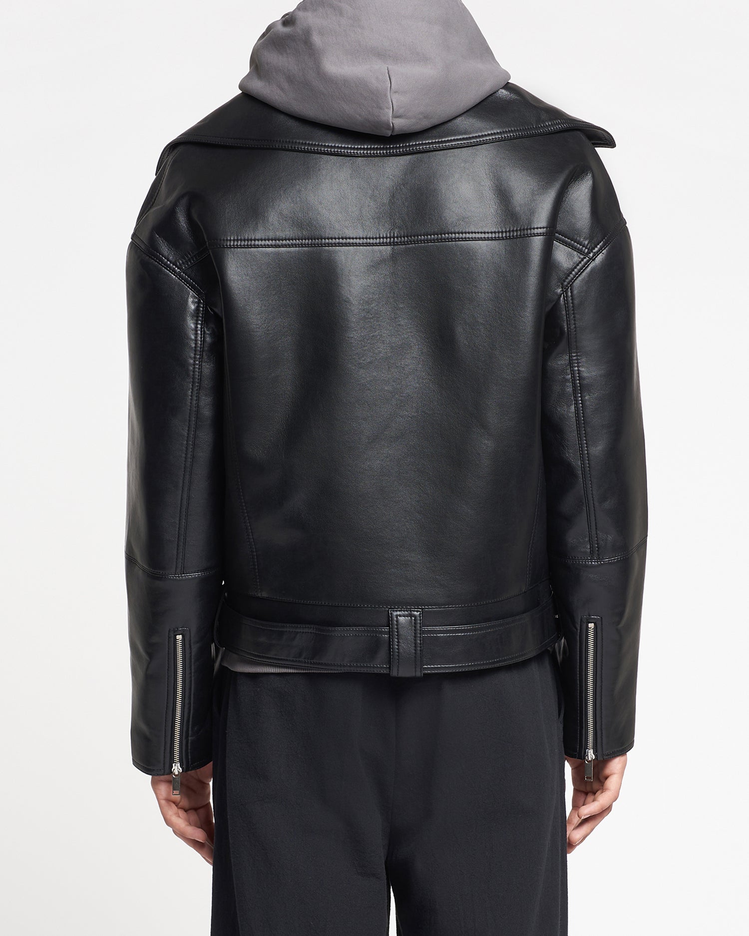 Nanushka Berti - Regenerated Leather Jacket - Black