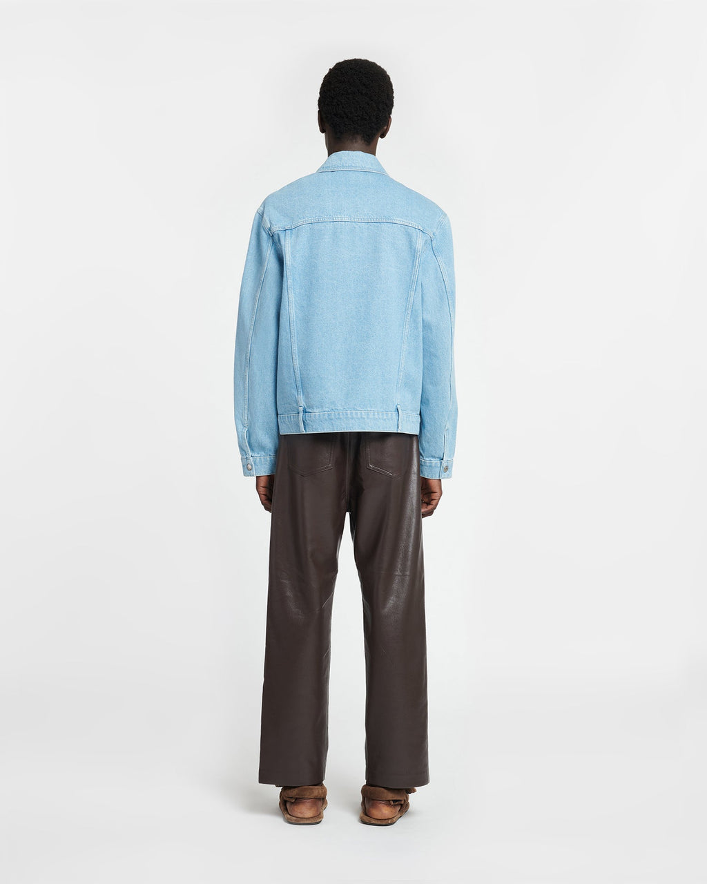 Nanushka Boyce - Patch Pocket Denim Jacket - Eco Light Wash