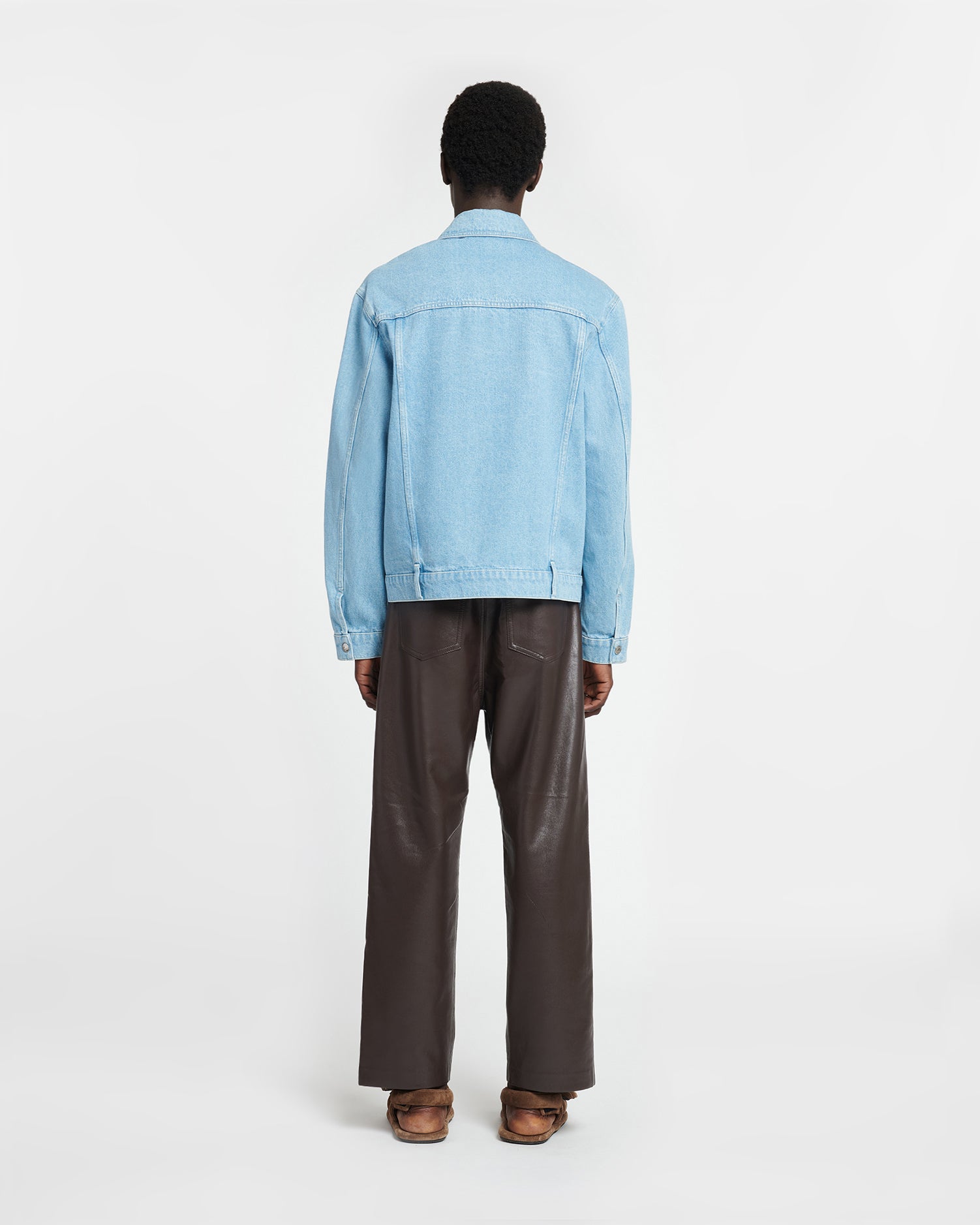 Nanushka Boyce - Patch Pocket Denim Jacket - Eco Light Wash
