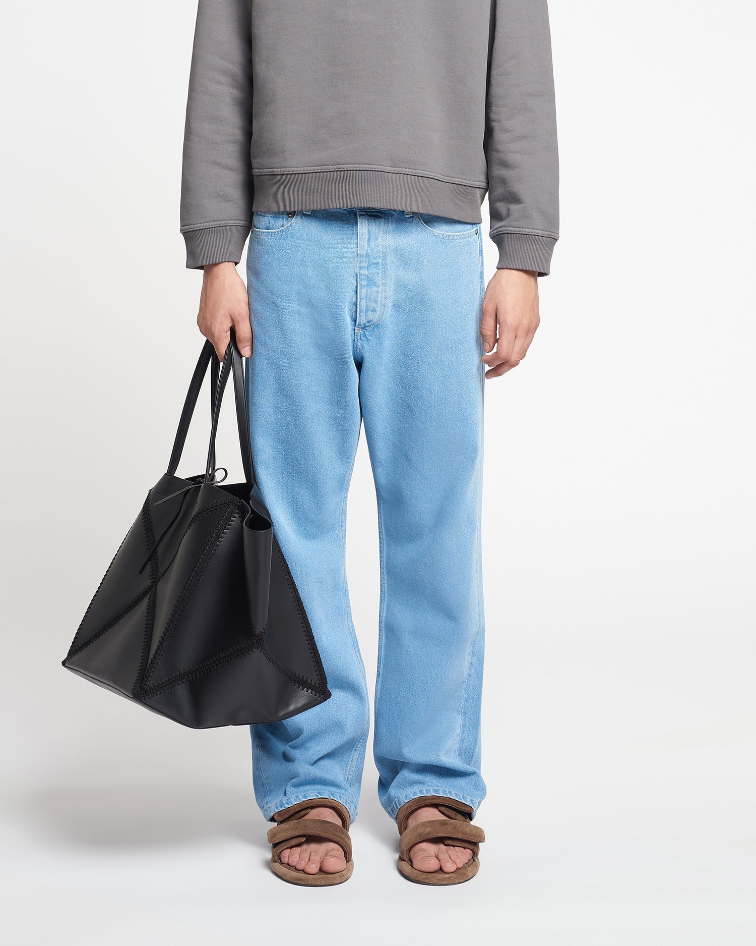 Nanushka Gannon - Straight-Leg Jeans - Eco Light Wash