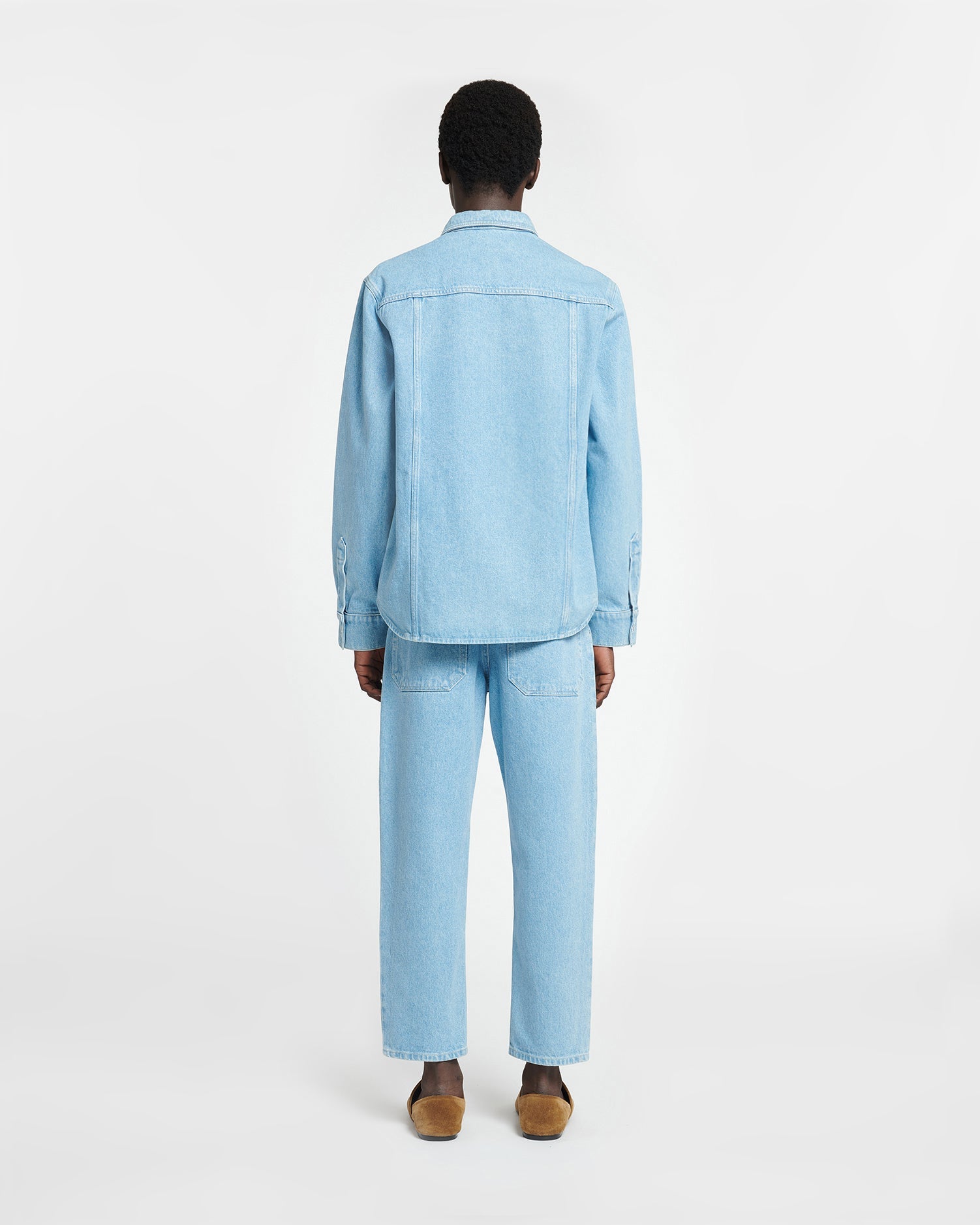 Nanushka Jasper - Workwear Jeans - Eco Light Wash