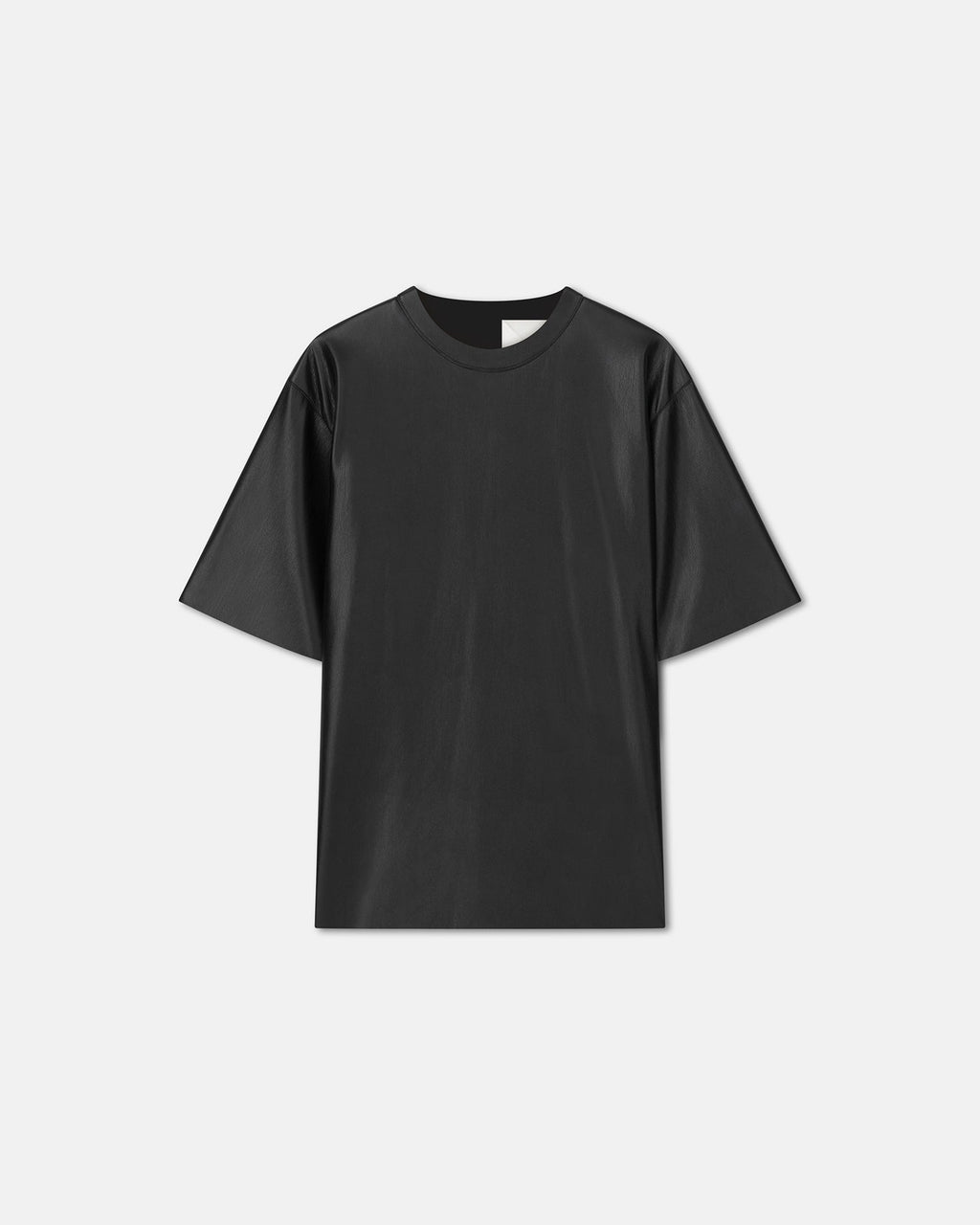 Nanushka Isaac - Okobor™ Alt-Leather T-Shirt - Black