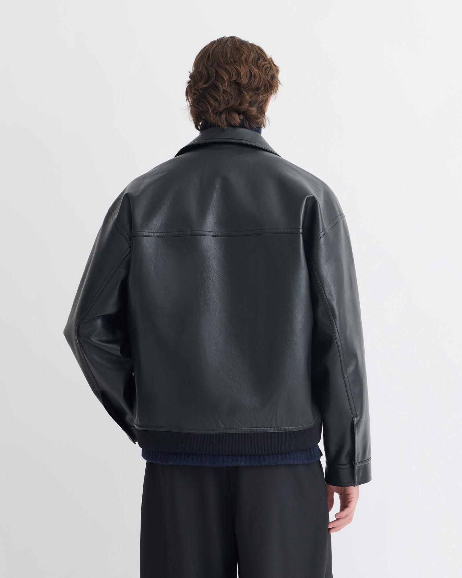 Nanushka Zubin - Regenerated Leather Jacket - Black