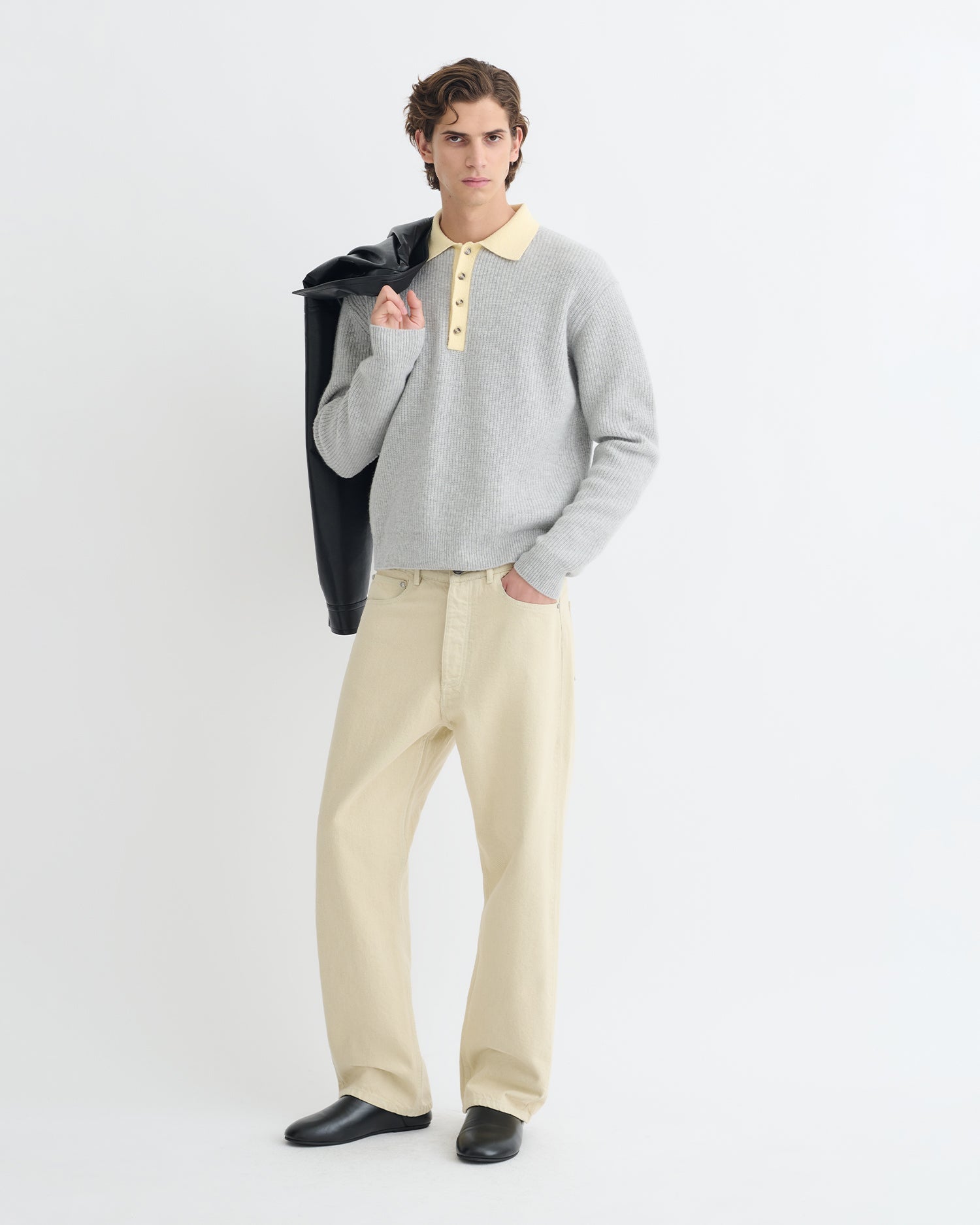 Nanushka Jamson - Bootcut Jeans - Beige