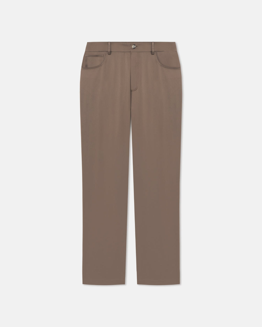 Nanushka Macen - Slip Satin Trousers - Coffee Bean