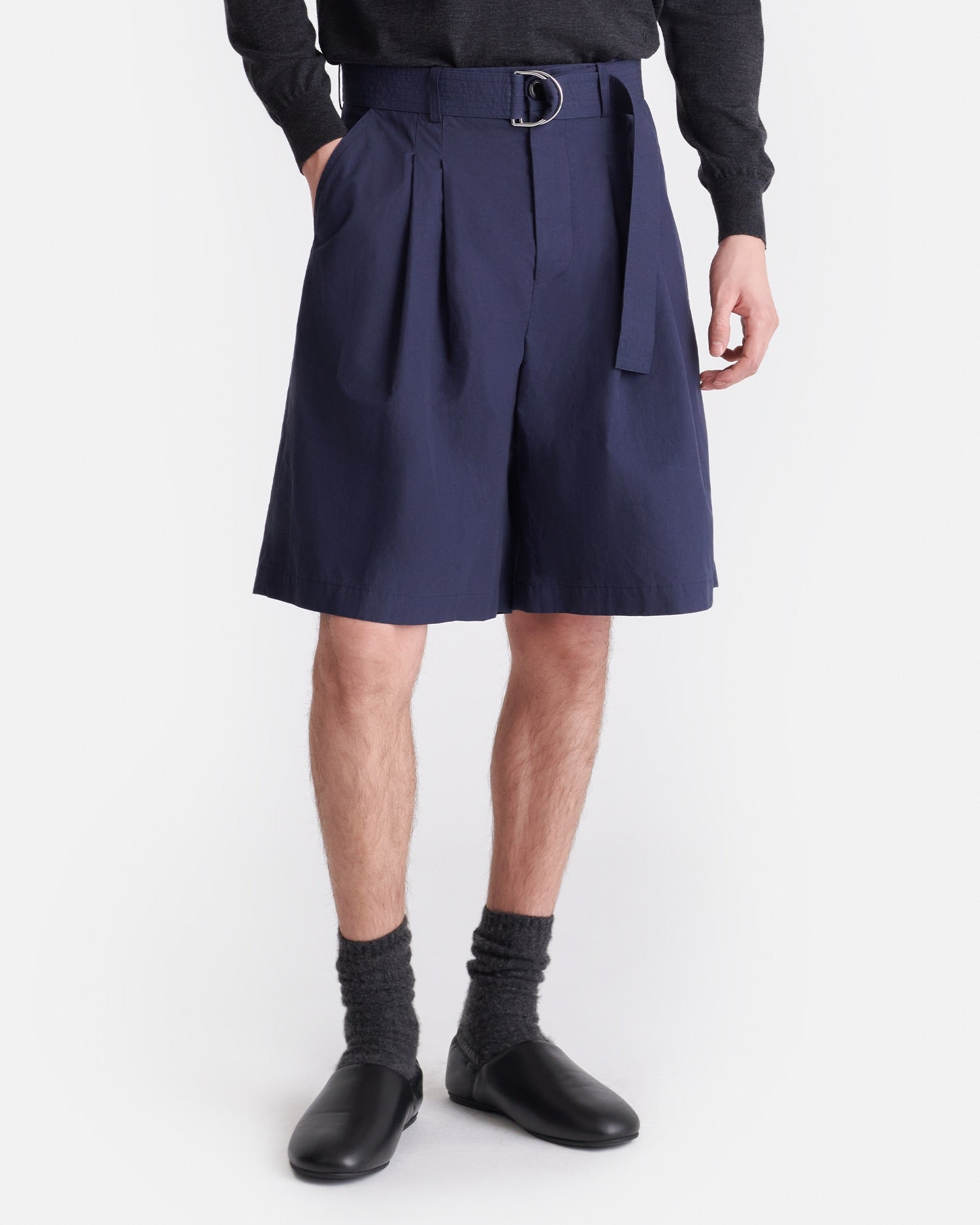 Nanushka Derulo - Tailored Shorts - Navy