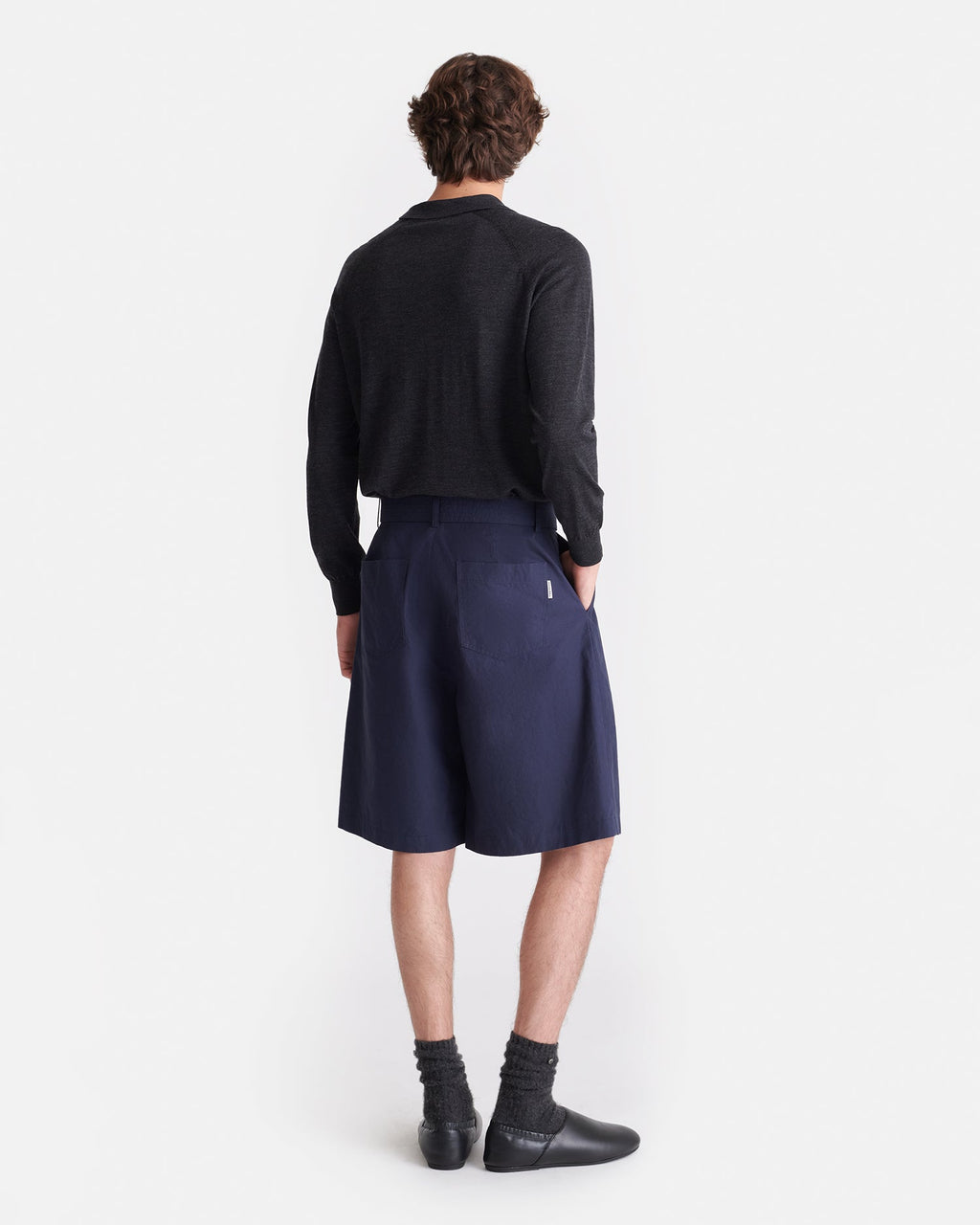 Nanushka Derulo - Tailored Shorts - Navy