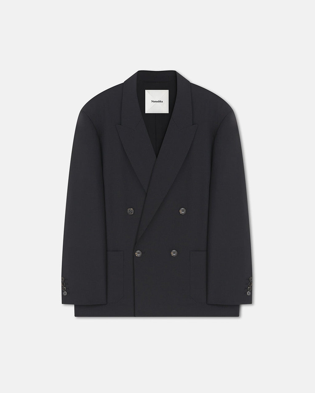 Nanushka Derik - Relaxed Blazer - Black