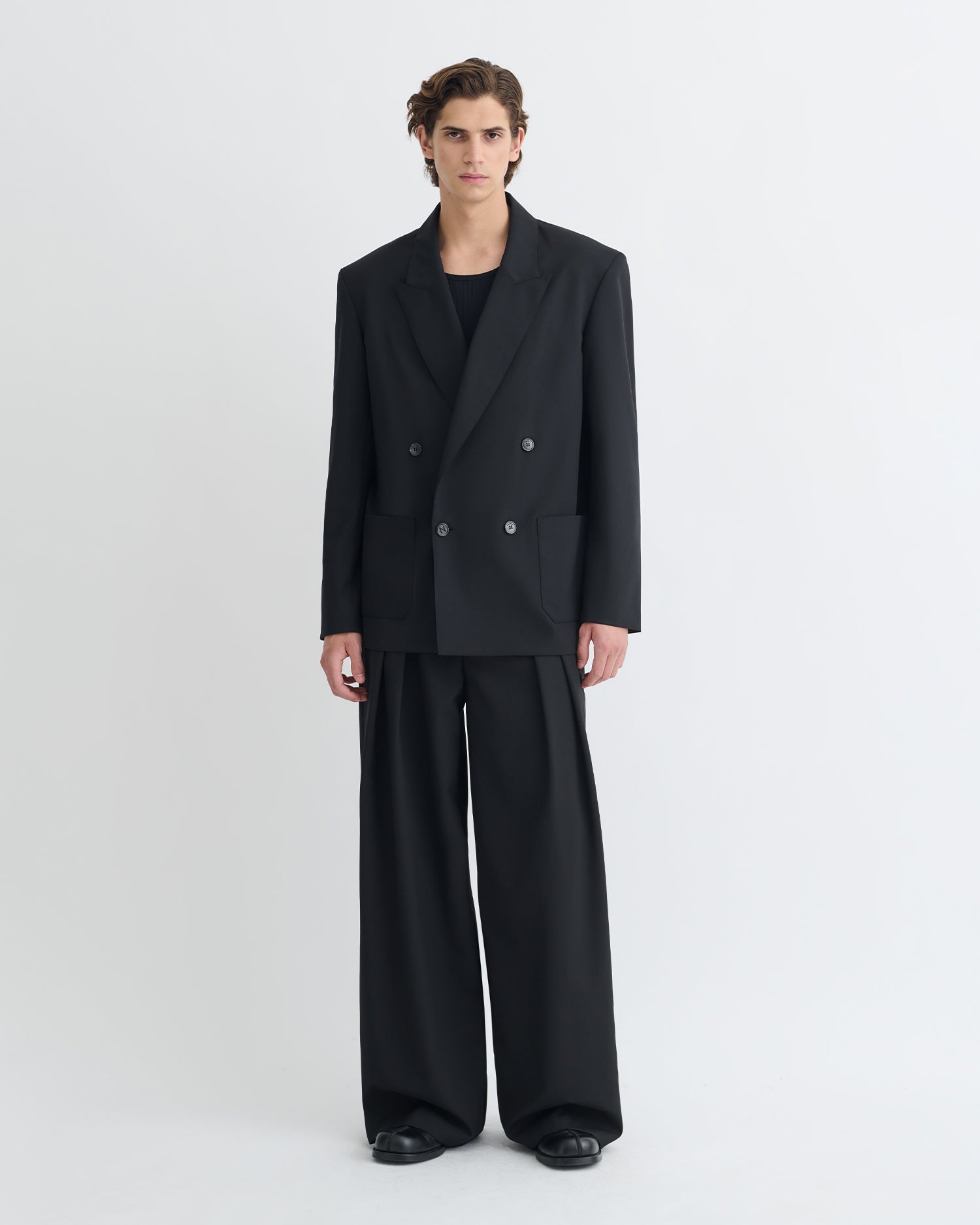 Nanushka Derik - Relaxed Blazer - Black