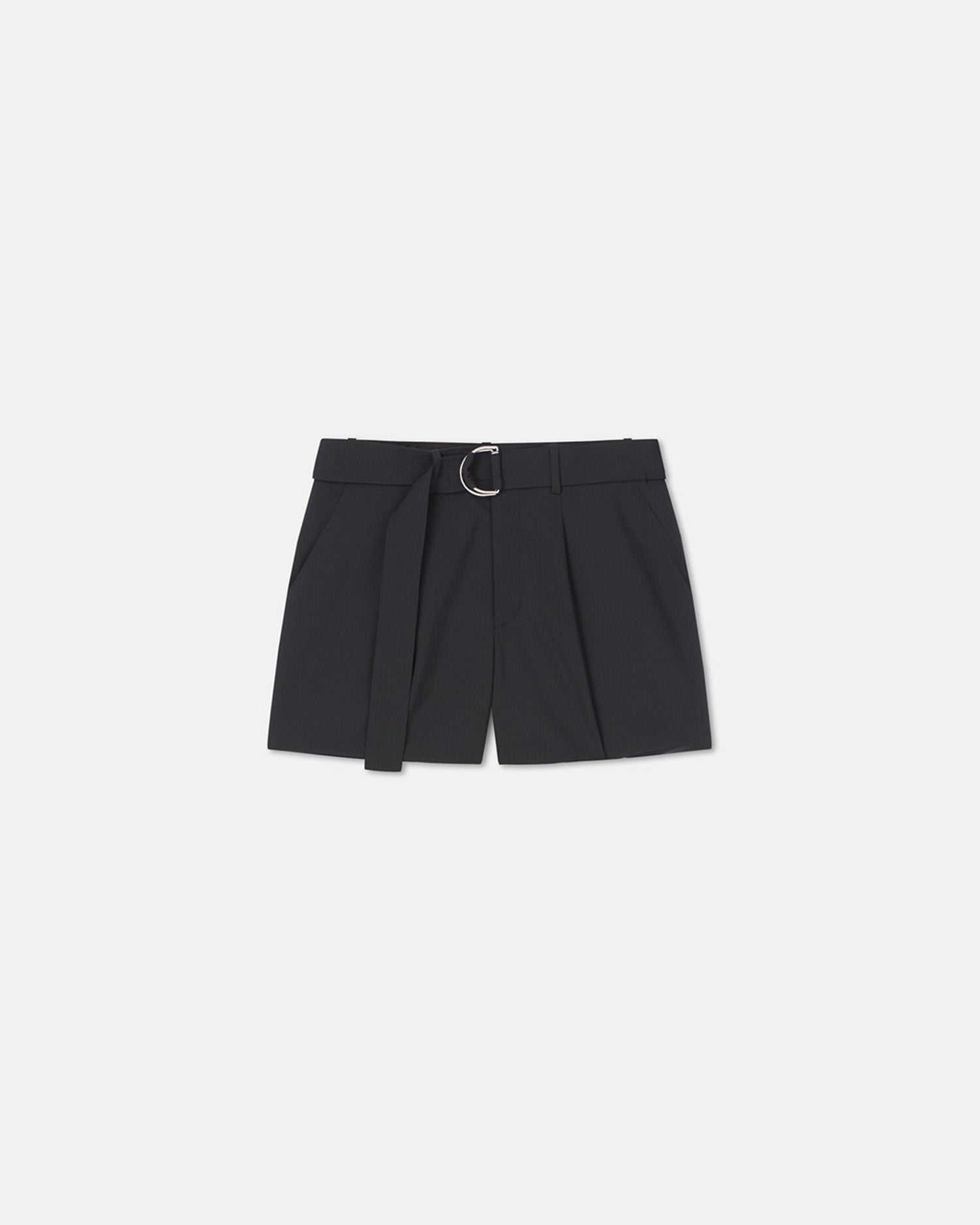 Nanushka Ollie - Belted Shorts - Black