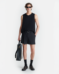Nanushka Ollie - Belted Shorts - Black
