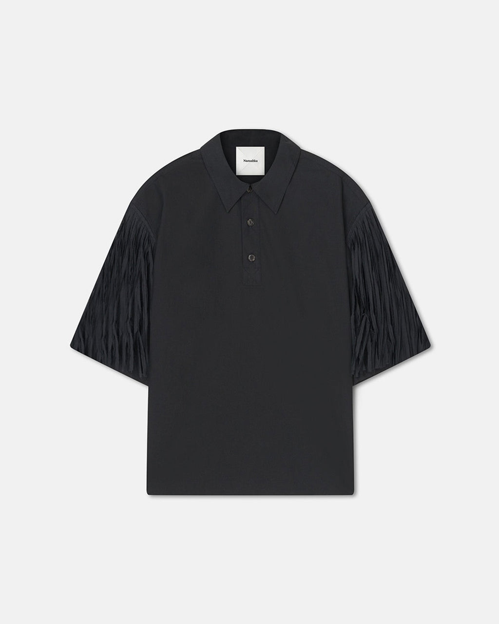 Nanushka Ilian - Tech Poplin Shirt - Black