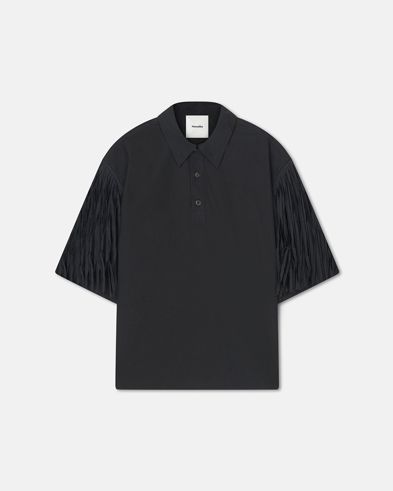 Nanushka Ilian - Tech Poplin Shirt - Black