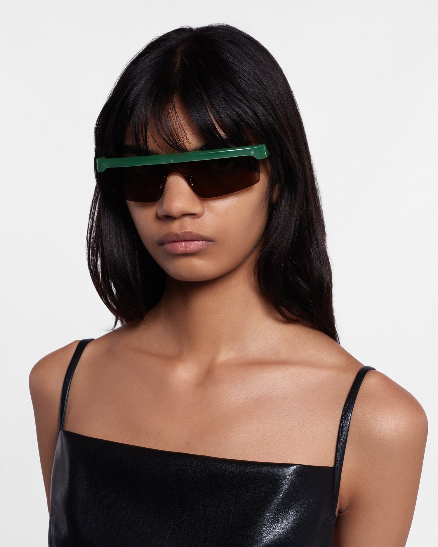 Nanushka Callias - Bio-Plastic Sunglasses - Green Eyewear