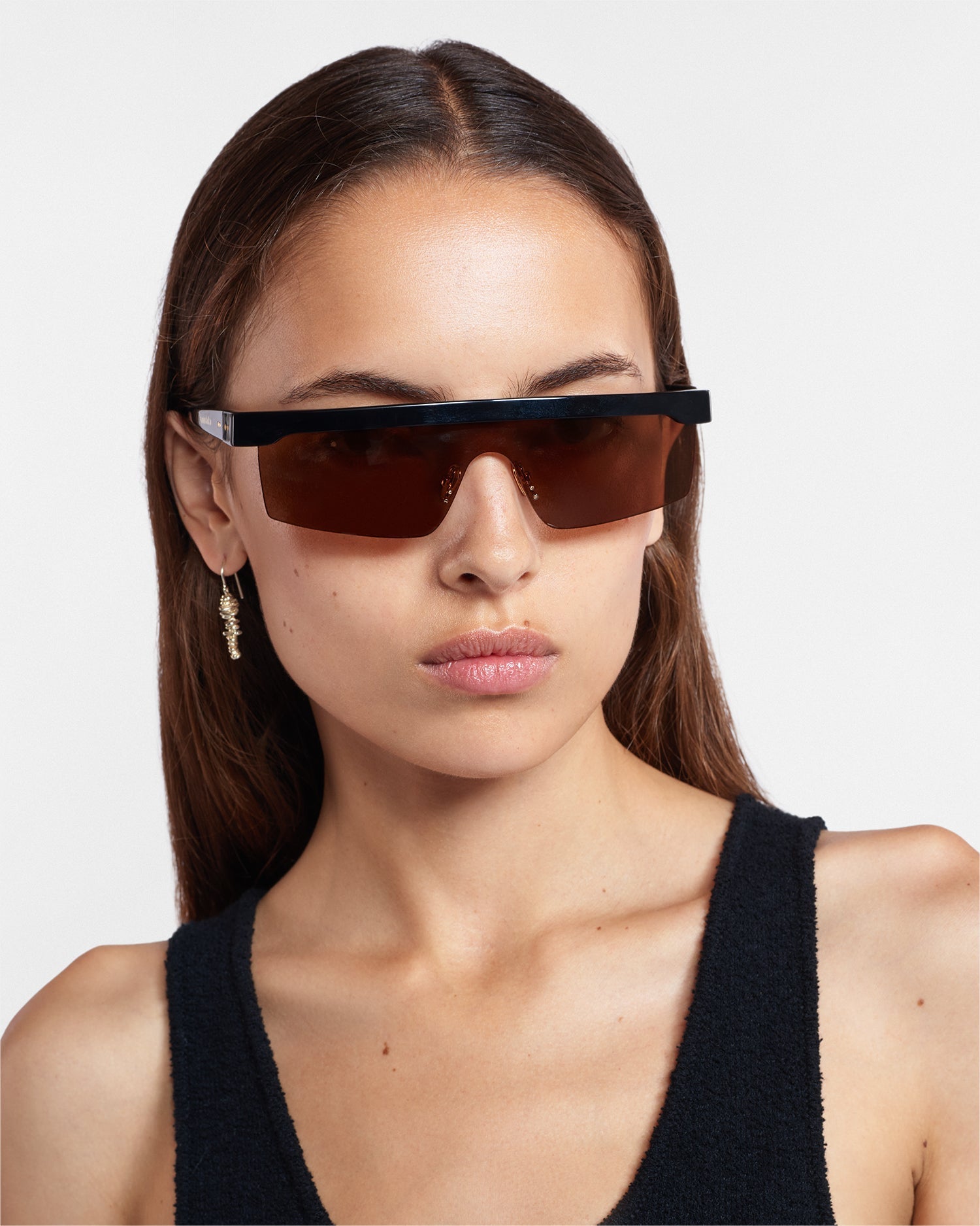 Nanushka Callias - Bio-Plastic Sunglasses - Black