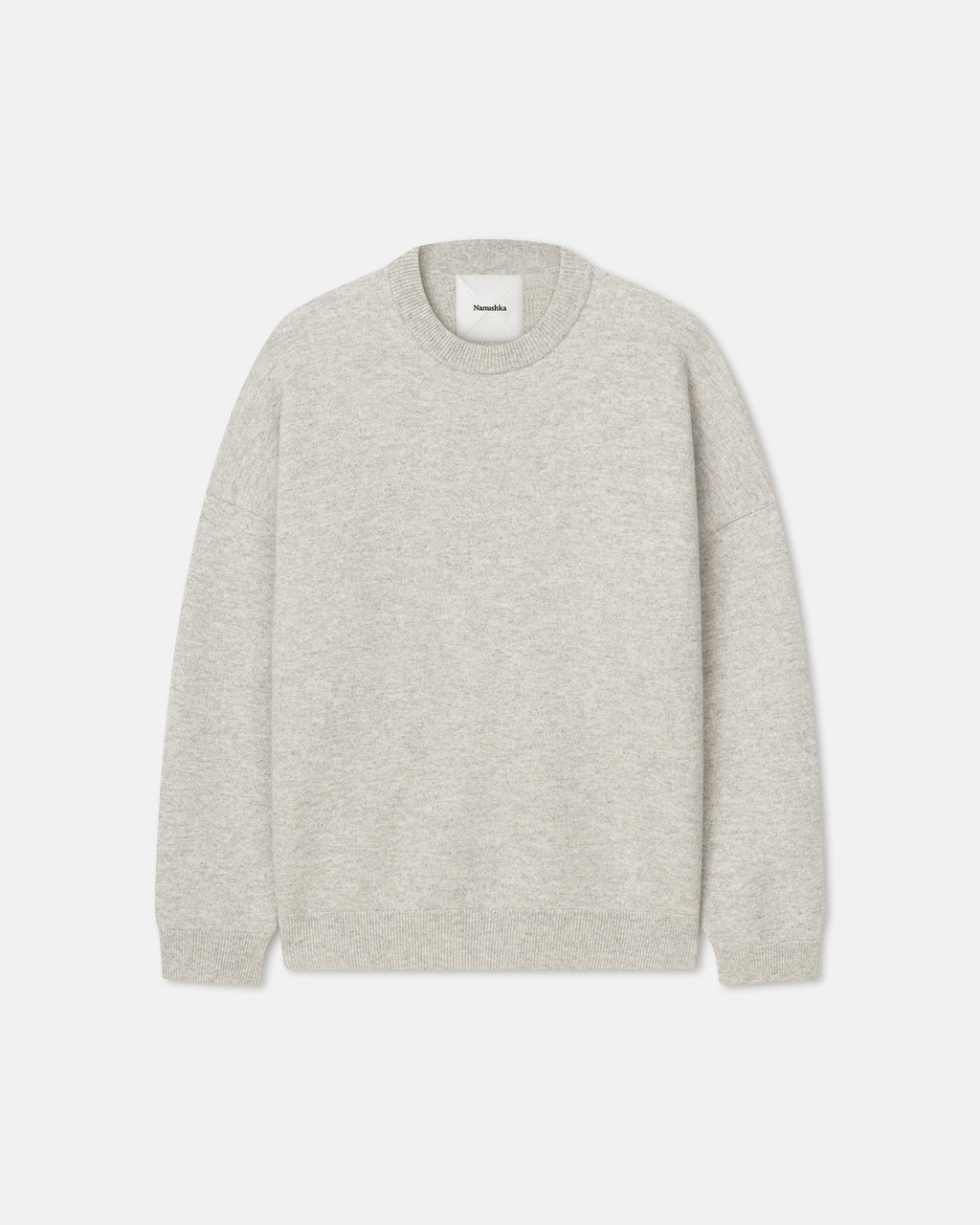 Nanushka Joyann - Plush Cashmere Sweater - Gray