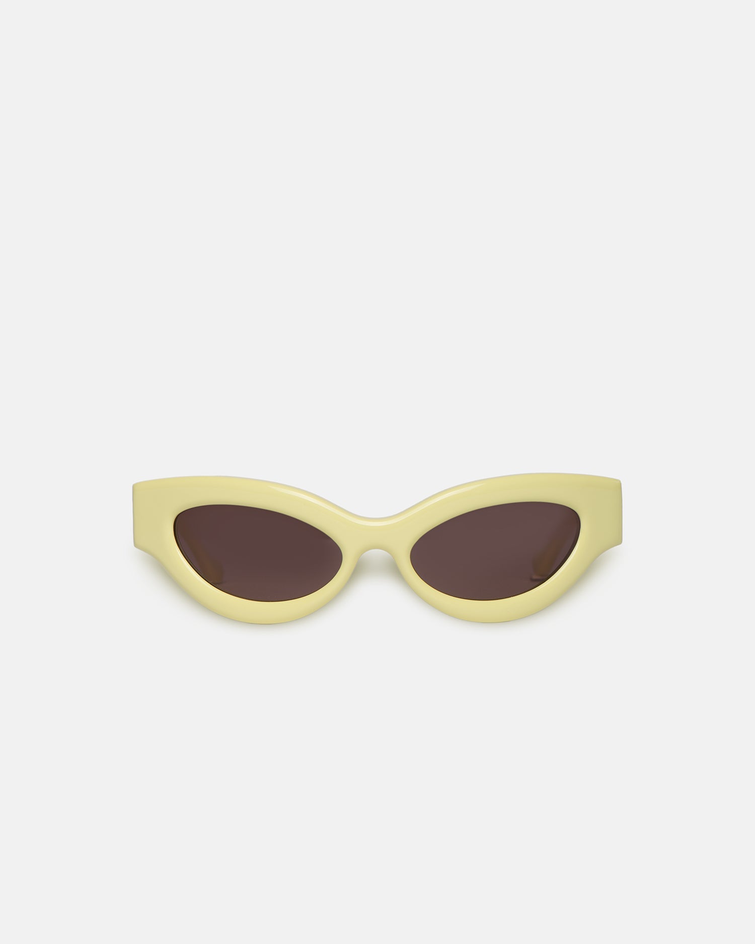 Nanushka Trysta - Bio-Plastic Wrap Sunglasses - Moonbeam