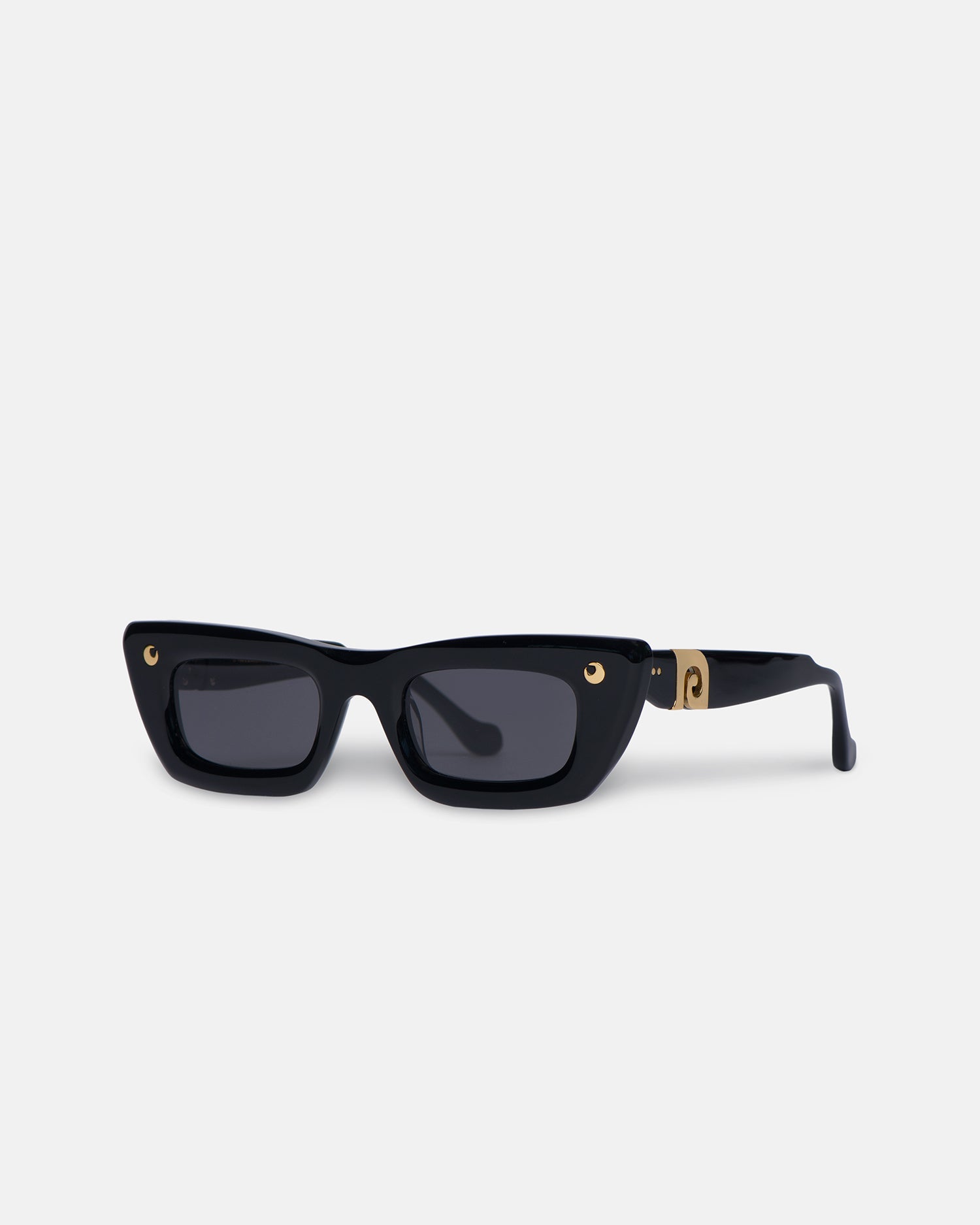 Nanushka Londyn - Bio-Plastic Oversized Cat-Eye Sunglasses - Black