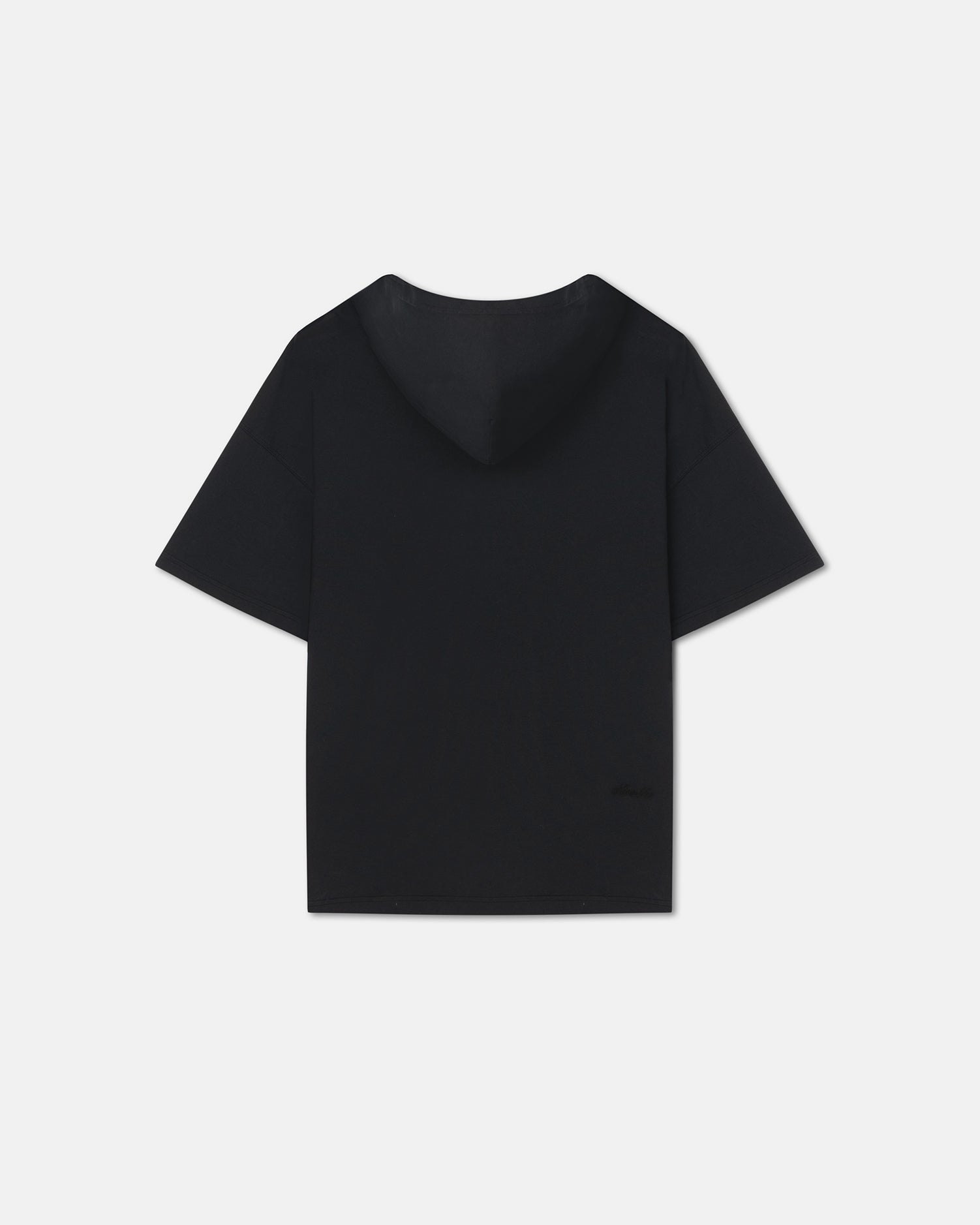 Nanushka Kacper - Cotton-Jersey Hooded T-Shirt - Black