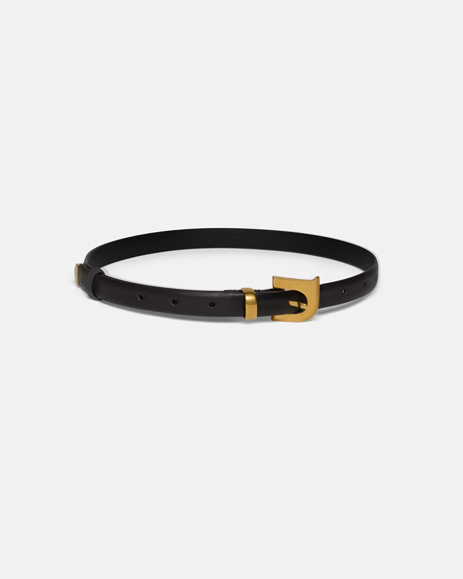 Nanushka Darbie - N' Monogram Belt - Black