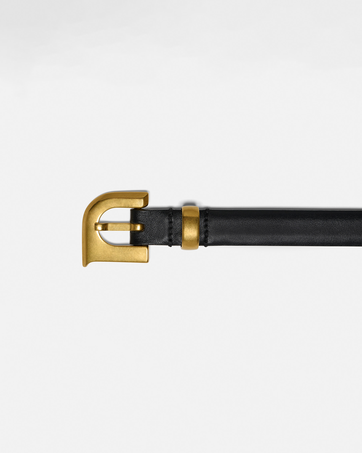 Nanushka Darbie - N' Monogram Belt - Black