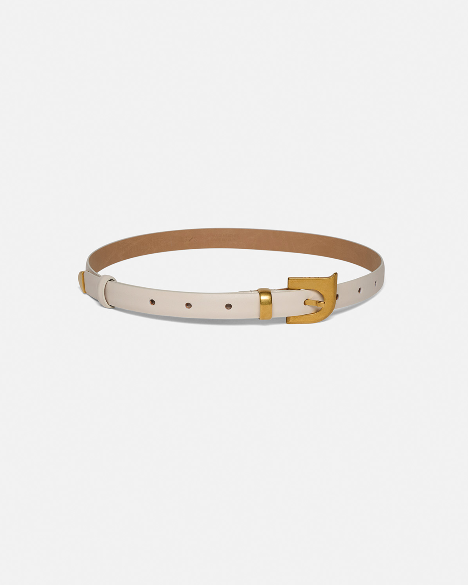 Nanushka Darbie - N' Monogram Belt - Off White