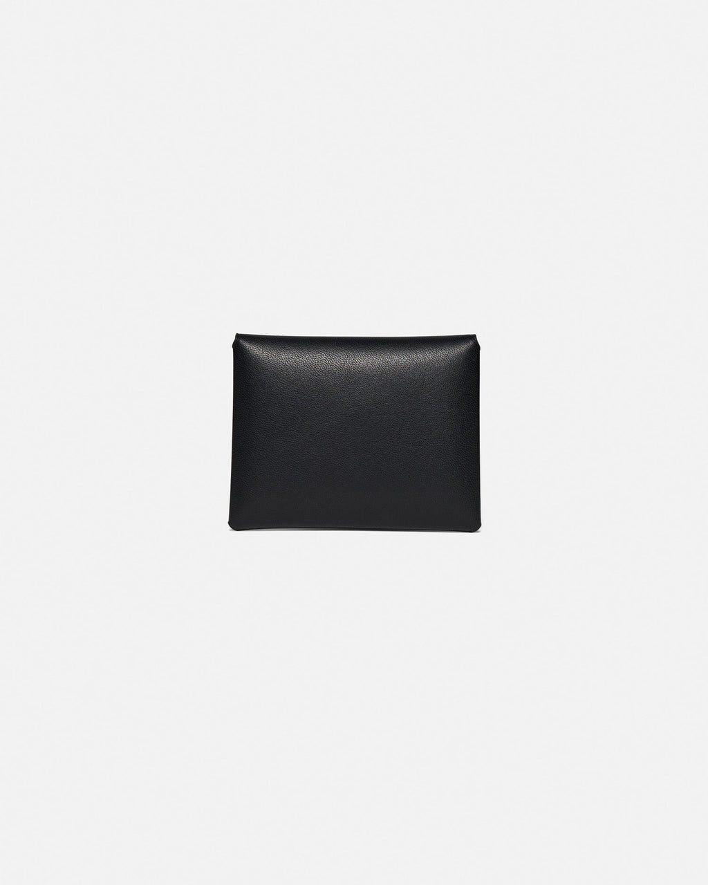 Nanushka Folded - Leather Cardholder - Black/Moonbeam