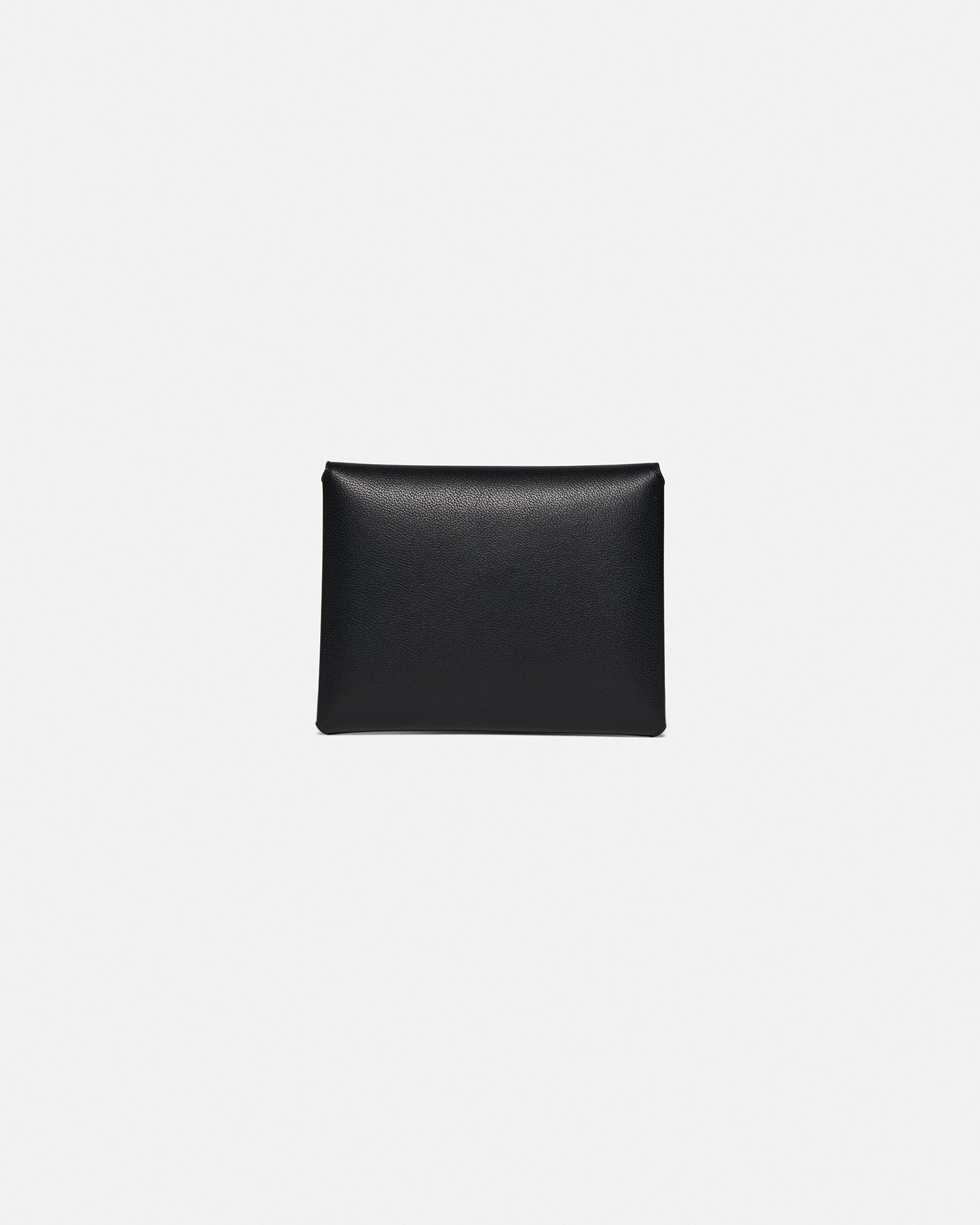 Nanushka Folded - Leather Cardholder - Black/Moonbeam