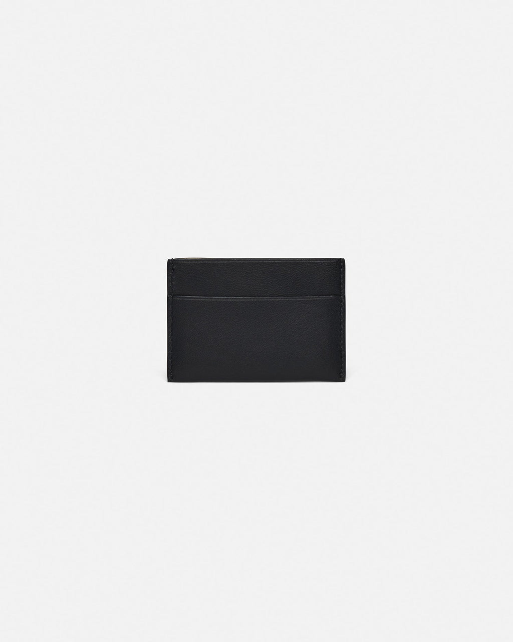 Nanushka Origami - Leather Cardholder - Black/Moonbeam