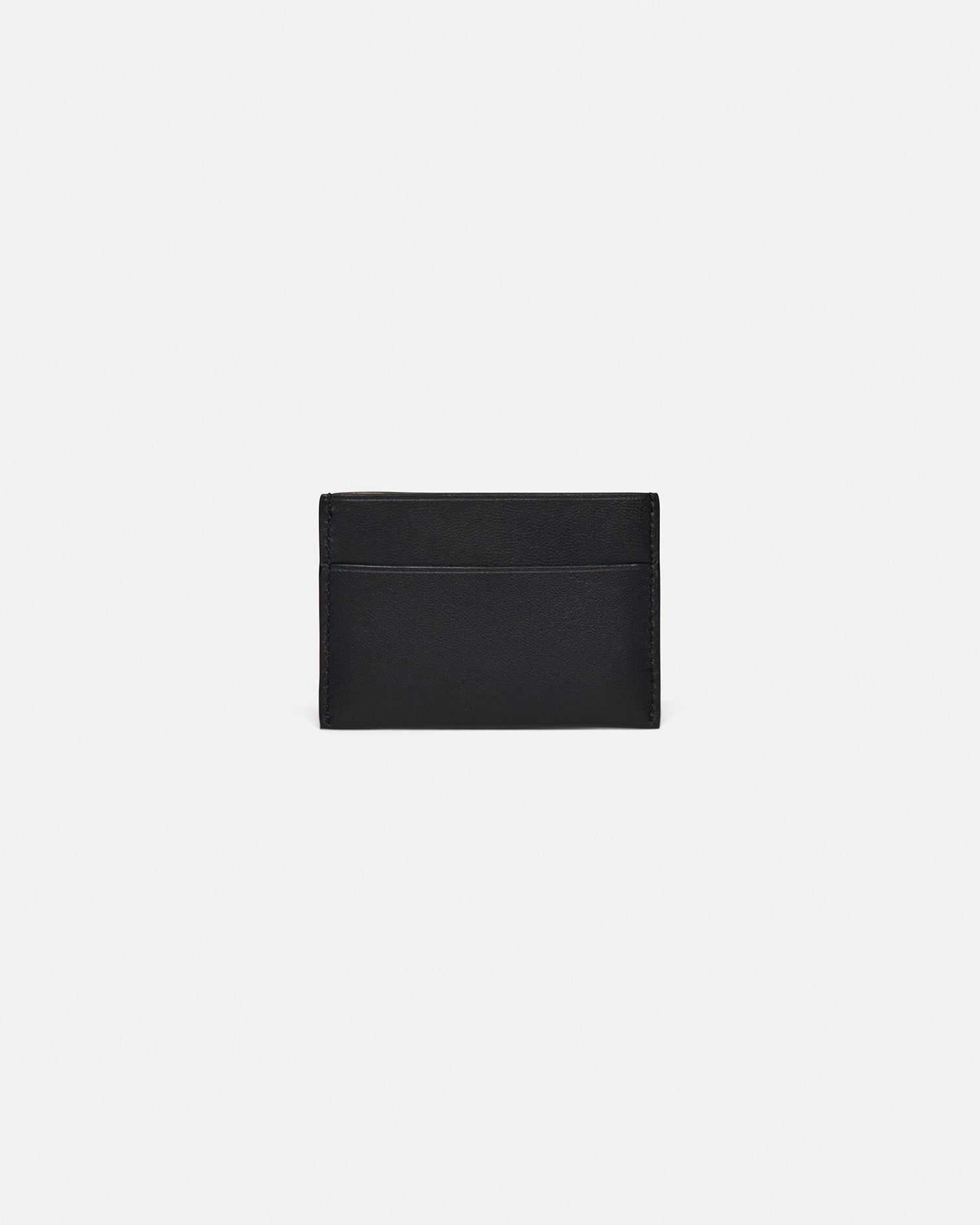 Nanushka Origami - Leather Cardholder - Black/Moonbeam